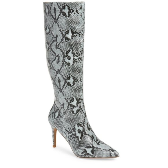 Steve Madden Women's Kinga Embossed Snakeskin